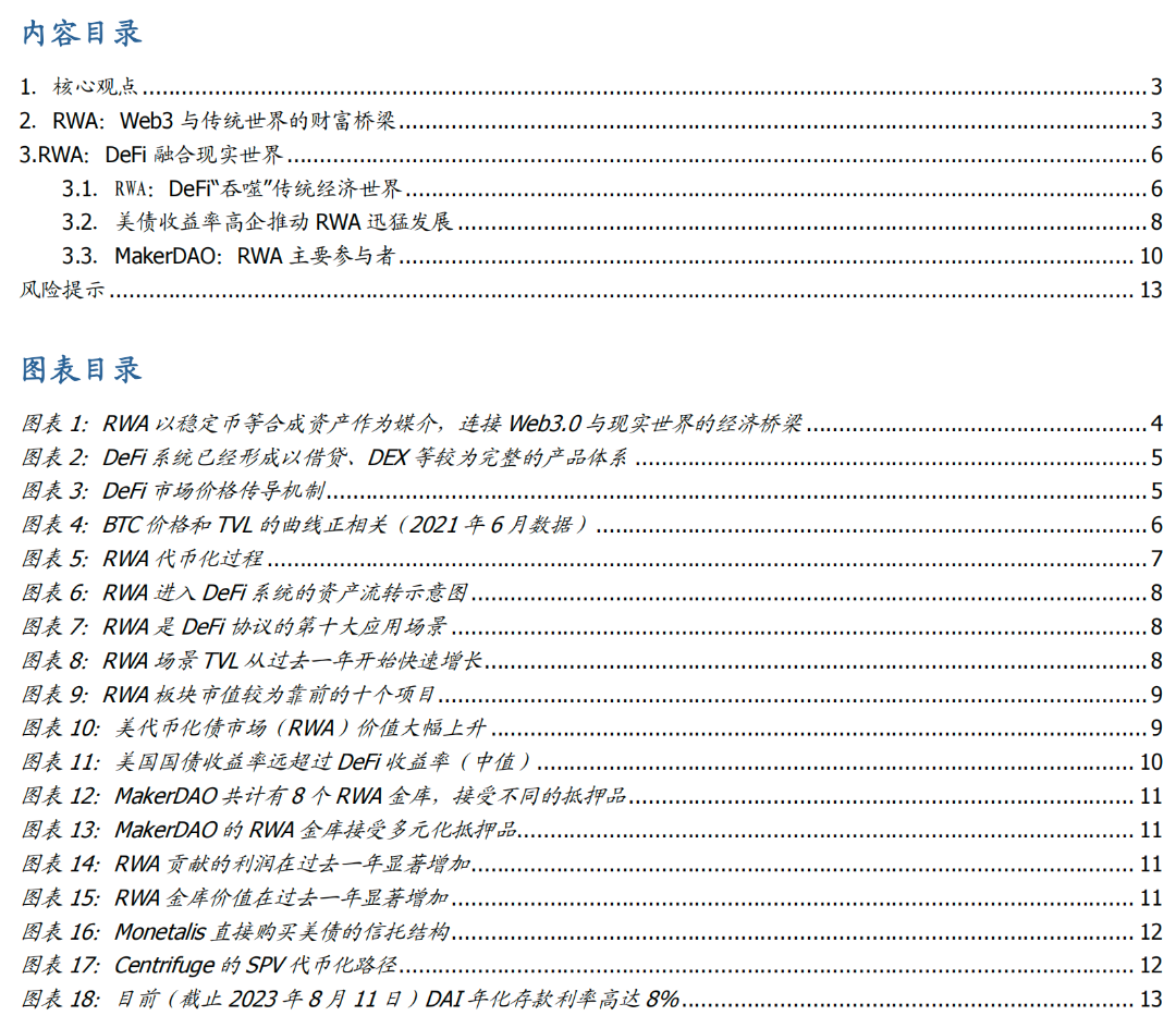 國盛區塊鏈深度｜RWA：打通Web3.0與傳統世界的財富橋梁